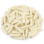 Youway Style Stick Mosaic Tiles for Crafts Bulk,150g Beige Strips Shapes Mosaic Glass Pieces for Crafts DIY Spring Mosaic Art Decor,Mosaic Kit Supplies