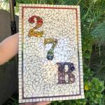 Youway Style Stick Mosaic Tiles for Crafts Bulk,150g Beige Strips Shapes Mosaic Glass Pieces for Crafts DIY Spring Mosaic Art Decor,Mosaic Kit Supplies