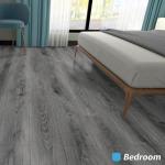 Art3d 15 Sq.ft Peel and Stick Floor Tiles, 10Pcs Luxury Vinyl Plank Flooring Wood Look, Adhesive and Waterproof Tile Sticker for Bedroom, Living Room, Kitchen, Gray