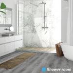 Art3d 15 Sq.ft Peel and Stick Floor Tiles, 10Pcs Luxury Vinyl Plank Flooring Wood Look, Adhesive and Waterproof Tile Sticker for Bedroom, Living Room, Kitchen, Gray