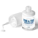 Specialty Tub and Tile Paint, High-Gloss White Touch Up paint for Porcelain, Bathtub, Quick-Dry Porcelain Paint for Scratches & Chips on porcelain, Acrylic, Enamel, Cast Iron, Bathtubs, Sinks, Toilets