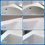 Specialty Tub and Tile Paint, High-Gloss White Touch Up paint for Porcelain, Bathtub, Quick-Dry Porcelain Paint for Scratches & Chips on porcelain, Acrylic, Enamel, Cast Iron, Bathtubs, Sinks, Toilets