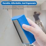 4Pack Diamond Hand Polishing Pads for Sanding Ceramics Glass Tile Concrete Stone Marble Granite, 60#, 100#,200#,400#Grits