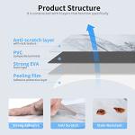 Art3d 102-Piece Peel and Stick Tile Backsplash for Kitchen Bathroom, 3in. × 6in. Stick on Subway Tile White Granite