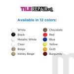 MagicEzy Tile RepairEzy (Beige) - Porcelain Repair Kit - Strong Chip Repair Filler for Tile, Sink Repair, Vase, Dinnerware