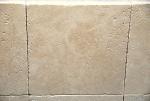 Light / Ivory 12X12 Tumbled Travertine Tile