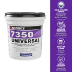 ROBERTS Universal Resilient Flooring & Vinyl-Backed Carpet Tile Adhesive - 1 Gal. (3.78 L)
