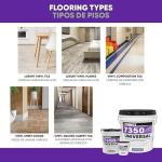 ROBERTS Universal Resilient Flooring & Vinyl-Backed Carpet Tile Adhesive - 1 Gal. (3.78 L)