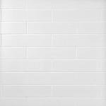 Tenedos USCT White 3x12 Matte Ceramic Subway Tile for Kitchen Backsplash Bathroom Wall Shower Accent – 12.5 Sqft Box (50 Pieces)