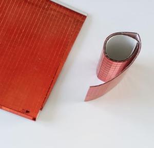 1570pcs Self-Adhesive Mosaic Tiles, Colored Glass Mirror Wall Sticker for Christmas,Halloween Festival &Party Home DIY Decoration and Crafts Accessory (Orange Mirror, 1 Meter)