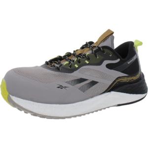 Reebok Work Men's Floatride Energy 3 Adventure Work Mauve, Black, and Green Composite Toe Boots
