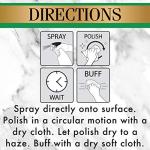 Stone Care International Granite Stone Polish - 24 Ounce - for Granite Marble Soapstone Quartz Quartzite Slate Limestone Corian Laminate Tile Countertop