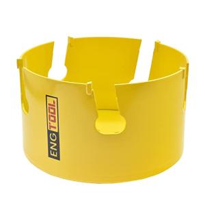 MaxTool 4" TCT Hole Saws 102mm Carbide Tipped Holesaw 2.25" Deep Cut for Cutting Asphalt Brick Concrete Gypsum Limestone Tile Wood MDF; CT00Y57R400