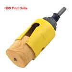 MaxTool 4" TCT Hole Saws 102mm Carbide Tipped Holesaw 2.25" Deep Cut for Cutting Asphalt Brick Concrete Gypsum Limestone Tile Wood MDF; CT00Y57R400