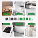 Nano Crystal Coating Agent For Tile & Furniture, 2025 New Granite Countertop Cleaner and Sealer, Quartz Marble Stone Polish Cleaner with Protection for Kitchen Bathroom (2)