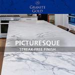 Granite Gold Daily Cleaner Spray Streak-Free Cleaning for Granite, Marble, Travertine, Quartz, Natural Stone Countertops, and Floors, 1 x 64 Fl. Oz. & 2 x 24 Fl. Oz., 3-Pack