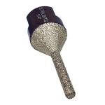 BTBLBITS Diamond Finger Milling Bit Diameter 1/4"-1" (6-25mm), 5/8 inch-11 Thread Tile Chamfer Bit for Enlarging Polishing Existing Holes in Porcelain Ceramic Tile Granite Marble Countertop