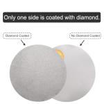 uxcell Diamond Sanding Grinding Disc, 8-Inch (200mm) Grit 100 No Center Hole, Flat Lap Disk Polishing Discs Abrasive Wheel for Gemstone Tile Porcelain Glass Stone Metal