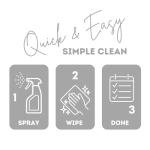 Quick Shine Multi Surface Floor Cleaner Daily Care 24oz | Plant-Based, Ready to Use, Dirt Dissolving, Streak Free, No Rinse | Use on Hardwood, Laminate, Luxury Vinyl Plank, Tile & Stone | Safer Choice