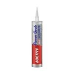 Loctite Power Grab Ultimate Crystal Clear Construction Adhesive, 9 fl oz Cartridge, 1 Pack - Versatile Construction Glue for Cement, Tile, Wall & More