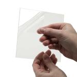Creative Mark Crystal Clear Acrylic Painting Tiles - 5-Pack Durable Clear Painting Tiles for 3D Painting, Layered Artworks, Acrylic, Gouache, & More! - 5x5