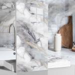 10pcs Marble Peel and Stick Waterproof Wall Panels,Heat-Resistant Backsplash Tile, 23.6"x11.8" PVC Foam Wall Sticker for Kitchen,Living Rooms, Bedrooms TV Walls,Colorful (Not Real Tile 19.4Sq. Ft.)