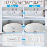 Tub and Tile Paint, 1.5 OZ High-Gloss White Touch Up Paint Pen for Bathtub, Quick-Dry Porcelain Repair Kit for Scratches & Chips on Tubs, Tiles, Enamel, Sinks, Toilets, Porcelain, Acrylic and Cast Iron