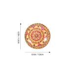 IMIKEYA 200pcs Round Glass Cabochons, 12mm Mixed Color Stones for Jewelry Making, Mosaic Tiles Supplies for Crafts (Mixed Color)