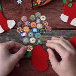 IMIKEYA 200pcs Round Glass Cabochons, 12mm Mixed Color Stones for Jewelry Making, Mosaic Tiles Supplies for Crafts (Mixed Color)