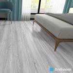 Art3d 15 Sq.ft Peel and Stick Floor Tiles, 10Pcs Luxury Vinyl Plank Flooring Wood Look, Adhesive and Waterproof Tile Sticker for Bedroom, Living Room, Kitchen, White/Grey