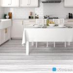 Art3d 15 Sq.ft Peel and Stick Floor Tiles, 10Pcs Luxury Vinyl Plank Flooring Wood Look, Adhesive and Waterproof Tile Sticker for Bedroom, Living Room, Kitchen, White/Grey