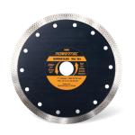 POWERTEC Diamond Saw Blades 7 Inch, Tile Saw Blade Wet, Concrete Blade for Circular Saws, Super Thin Turbo Mesh Rim Blades Cutting Porcelain, Granite & Ceramic Tile, Masonry, Brick and Marble - 14001