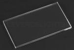 CleverDelights 2" x 3.5" Rectangle Glass Tiles - Clear (1)