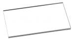 CleverDelights 2" x 3.5" Rectangle Glass Tiles - Clear (1)