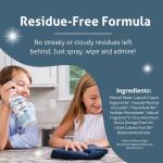 Therapy Granite Cleaner & Polish (2 Pack) - Granite Countertop Cleaner for Marble, Soapstone, Quartz, Quartzite, Slate, Limestone, Corian, Laminate, Tile Countertop, Headstone