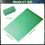 Self-Adhesive Disco Mirror Tiles Mosaic Tiles for DIY Craft Projects, 5 x 5 mm(Green,7200 Pieces)
