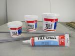 Red Devil 042260 Pre-Mixed Tile Grout - Professional Quality, Excellent Adhesion, Ideal for Wall & Floor Use - 1/2 Pint, Black, Made in USA
