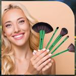 Self-Adhesive Disco Mirror Tiles Mosaic Tiles for DIY Craft Projects, 5 x 5 mm(Green,7200 Pieces)