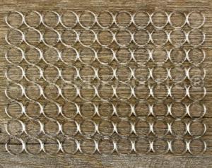 CleverDelights 12mm (1/2 Inch) Round Flat Glass Tiles - 50 Pack - Clear Transparent Flat Tiles