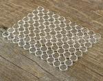CleverDelights 12mm (1/2 Inch) Round Flat Glass Tiles - 50 Pack - Clear Transparent Flat Tiles