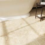40-Pack Peel and Stick Floor Tiles Vinyl Floor 12 x 12 inch Self Adhesive Waterproof Flooring Planks DIY for Bathroom, Kitchen, Living Room, RV, Cover 40 Sq. Ft, Beige Vein Marble