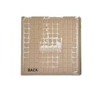 Tenedos Tarragona 6x6 Blue with Brownish Wavy (Exact Size 5.75 Inch) Glossy Porcelain Floor Wall Pool Tile for Kitchen Backsplash, Bathroom Shower, Accent Decor (1 Piece)