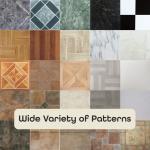 Nexus Self Adhesive 12-Inch Vinyl Floor Tiles, 20 Tiles - 12" x 12", Rustic Slate Pattern - Peel & Stick, DIY Flooring for Kitchen, Dining Room, Bedrooms & Bathrooms by Achim Home Decor