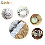 Dophee Round Glass Cabochon for Jewelry Making, Clear Dome Tiles with Flat Back, Dome Bead Cameo Cabochon Tile for DIY Craft Photo, Pendants, Rings, Necklace, 20mm/0.79in, 20-Pack