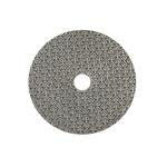 MiJunHD Electroplated Diamond Sanding Paper Sheet Pad,60Grit 4inch 100mm Grinding Sandpaper Pad Hook and Loop Backing for Metal Glass Porcelain Ceramic Hand Polishing & Trimming (1 Piece)