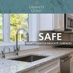 Granite Gold All-Surface Cleaner Household Cleaning For Stainless Steel, Glass, Quartz, Marble Surfaces, 40 Count