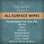 Granite Gold All-Surface Cleaner Household Cleaning For Stainless Steel, Glass, Quartz, Marble Surfaces, 40 Count