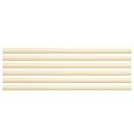 Questech Quarter Round Tile Trim, 1/2 x 12 Inch Corner Shower Tile Edge Trim, Decorative Jolly Tile Liner Cap for Kitchen Backsplash Bathroom Shower, Sand Polished, 6 Pack