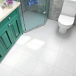 Peel and Stick Waterproof Vinyl Floor Tiles - 12x12
