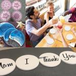 60 PCS Round Ceramic Coaster Tiles for DIY